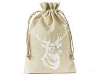 Cotton bag with Stag Motif